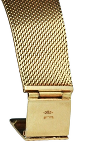 1976 OMEGA DEVILLE WATCH 33mm 18K 750 Solid Gold Band Ref 111.0107 Cal.625 17J
