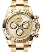 Load image into Gallery viewer, Rolex Daytona 126508 Yellow Gold Champagne Dial Unworn 2023