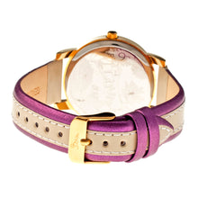 Load image into Gallery viewer, Boum Contraire Two-Tone Leather-Band Ladies Watch