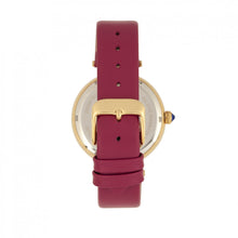 Load image into Gallery viewer, Bertha Nora Leather-Band Watch - Fuchsia