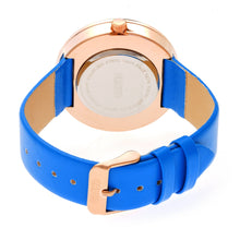 Load image into Gallery viewer, Crayo Swirl Unisex Watch - Rose Gold/Powdered Blue