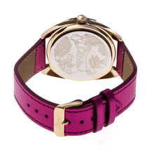 Load image into Gallery viewer, Boum Etoile Glitter-Dial Leather-Band Ladies Watch
