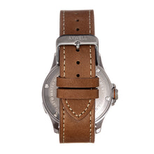 Load image into Gallery viewer, Axwell Blazer Leather Strap Watch - Tan/Black