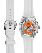 Load image into Gallery viewer, BR-1 FLAME MEN&#39;S CHRONOGRAPH WATCH-WHITE SPORT
