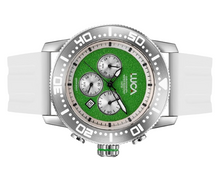 Load image into Gallery viewer, BR-1 INDIA MEN&#39;S CHRONOGRAPH WATCH-WHITE SPORTS