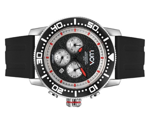 BR-1 OBSIDIAN ROSSO MEN'S CHRONOGRAPH WATCH-BLACK SPORTS