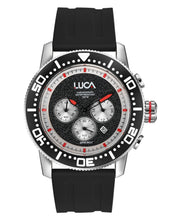 Load image into Gallery viewer, BR-1 OBSIDIAN ROSSO MEN&#39;S CHRONOGRAPH WATCH-BLACK SPORTS
