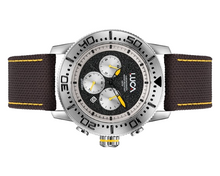 Load image into Gallery viewer, CH-1 OBSIDIAN FIREFLY MEN&#39;S CHRONOGRAPH WATCH-BROWN HYBRID