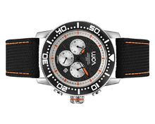 Load image into Gallery viewer, CH-1 OBSIDIAN FLAME MEN&#39;S CHRONOGRAPH WATCH- BLACK HYBRID