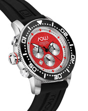 Load image into Gallery viewer, CH-1 ROSSO MEN&#39;S CHRONOGRAPH WATCH- BLACK SPORT