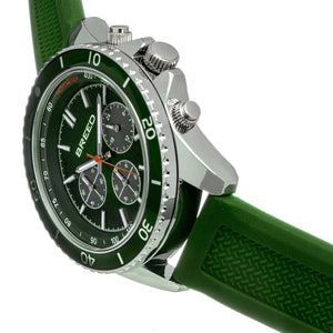 Breed Tempo Chronograph Strap Watch - Green