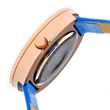 Load image into Gallery viewer, Crayo Swirl Unisex Watch - Rose Gold/Powdered Blue