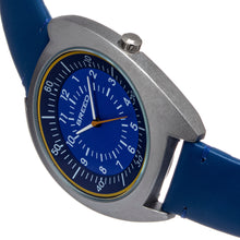 Load image into Gallery viewer, Breed Victor Leather-Band Watch - Blue