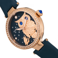 Load image into Gallery viewer, Bertha Rosie Leather-Band Watch - Rose Gold/Navy