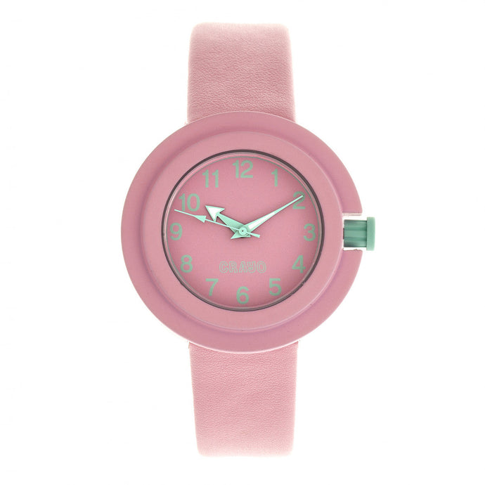 Crayo Equinox Unisex Watch - Pink/Turquoise