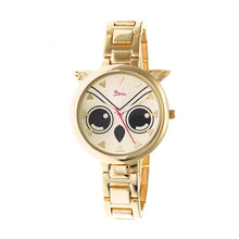 Load image into Gallery viewer, Boum Sagesse Owl-Accented Ladies Watch