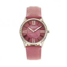 Load image into Gallery viewer, Bertha Sadie Mother-of-Pearl Leather-Band Watch