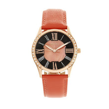 Load image into Gallery viewer, Bertha Sadie Mother-of-Pearl Leather-Band Watch
