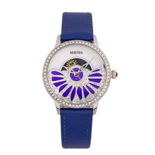 Load image into Gallery viewer, Bertha Adaline Mother-Of-Pearl Leather-Band Watch