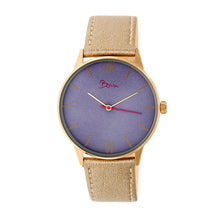 Load image into Gallery viewer, Boum Dimanche Leather-Strap Watch