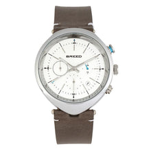 Load image into Gallery viewer, Breed Tempest Chronograph Leather-Band Watch w/Date