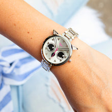 Load image into Gallery viewer, Boum Sagesse Owl-Accented Ladies Watch