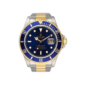 Rolex Submariner 16613 Blue Dial Mens Watch