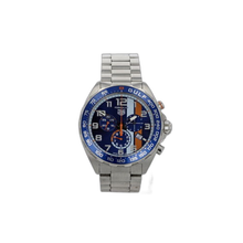 Load image into Gallery viewer, Tag Heuer Formula 1 Gulf Blue Dial Chronograph Stainless Steel Men&#39;s Wristwatch