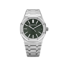 Load image into Gallery viewer, Audemars Piguet Royal Oak Watch 41MM Green Index Hour Markers Dial
