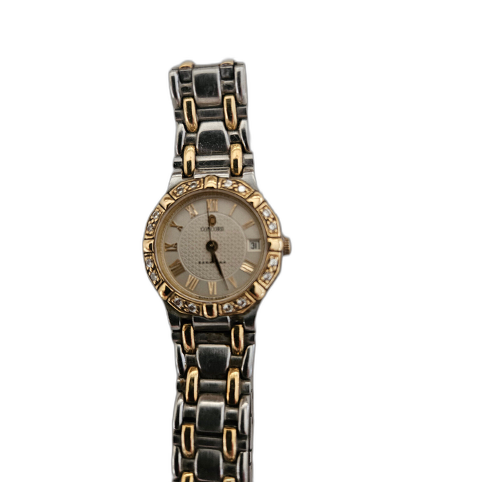 Concord Ladies Saratoga SL Gold With Diamonds Watch 16-36-275