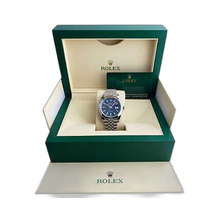 Load image into Gallery viewer, Rolex Datejust 41 126300 Blue Dial Mens Watch Box Papers