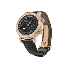 Load image into Gallery viewer, Patek Philippe Grand Complications Watch 44mm Rose Gold Black None Dial Leather