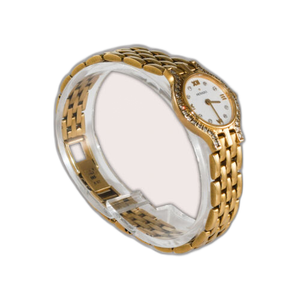 Women's Movado Diamond Bezel Watch in 14K Yellow Gold, 20mm