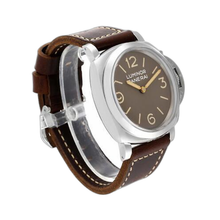 Load image into Gallery viewer, Panerai Luminor Marina 1950 Brown Dial Steel Mens Watch PAM00663 Box Papers