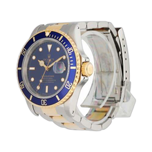 Load image into Gallery viewer, Rolex Submariner 16613 Blue Dial Mens Watch