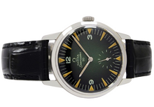 Load image into Gallery viewer, 1963 Omega Seamaster 30 Small Seconds Shaded Green Steel Mens Watch