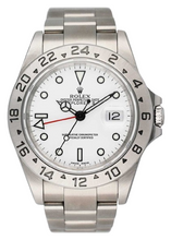 Load image into Gallery viewer, Rolex Explorer II 16570 White Dial Mens Watch