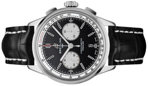 Breitling Premier B01 Chronograph New Black Dial Mens Luxury Dress Watch On Sale