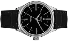 Load image into Gallery viewer, Rolex Cellini Time White Gold Case Black Dial &amp; Strap Mens Watch Online Sale