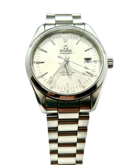 omega aqua terra 39mm automatic watch mens