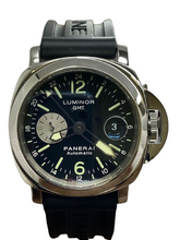 Load image into Gallery viewer, Panerai Luminor GMT 44mm PAM00088 Black Dial Automatic Men&#39;s Watch
