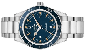Omega Seamaster 41mm Blue Dial & Bezel Luxury Mens Dress Watch On Sale Online