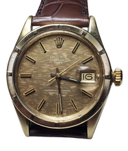 Load image into Gallery viewer, 1973 14K YG ROLEX OYSTER PERPETUAL DATE AUTO REF. 1501 CAL. 1570-SERVICED-WOW!