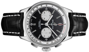 Breitling Premier New B01 Chronograph Black Dial & Strap Mens Dress Watch Sale