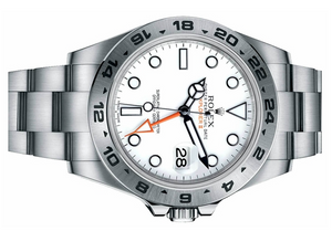 New Rolex Polar  Explorer II 42mm 216570-0001 White Automatic Men's Watch w/ B+P