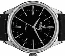 Load image into Gallery viewer, Rolex Cellini Time White Gold Bezel Black Dial Luxury Mens Watch On Sale Online