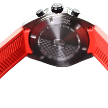 Load image into Gallery viewer, TAG Heuer F1 CAZ101AN.FT8055 43mm Retail $1,900 Quartz Chronograph Red Rubber