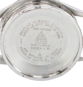 1956s Vintage Omega Seamaster Original Patina Dial Vintage Steel Watch