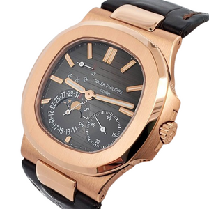 Patek Philippe Nautilus 40mm 18K Rose Gold Watch 5712R-001 Box Papers