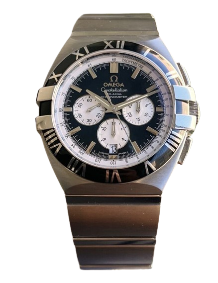 Omega Constellation Double Eagle Co-axial Chronograph 1519.51.00 Box & Papers